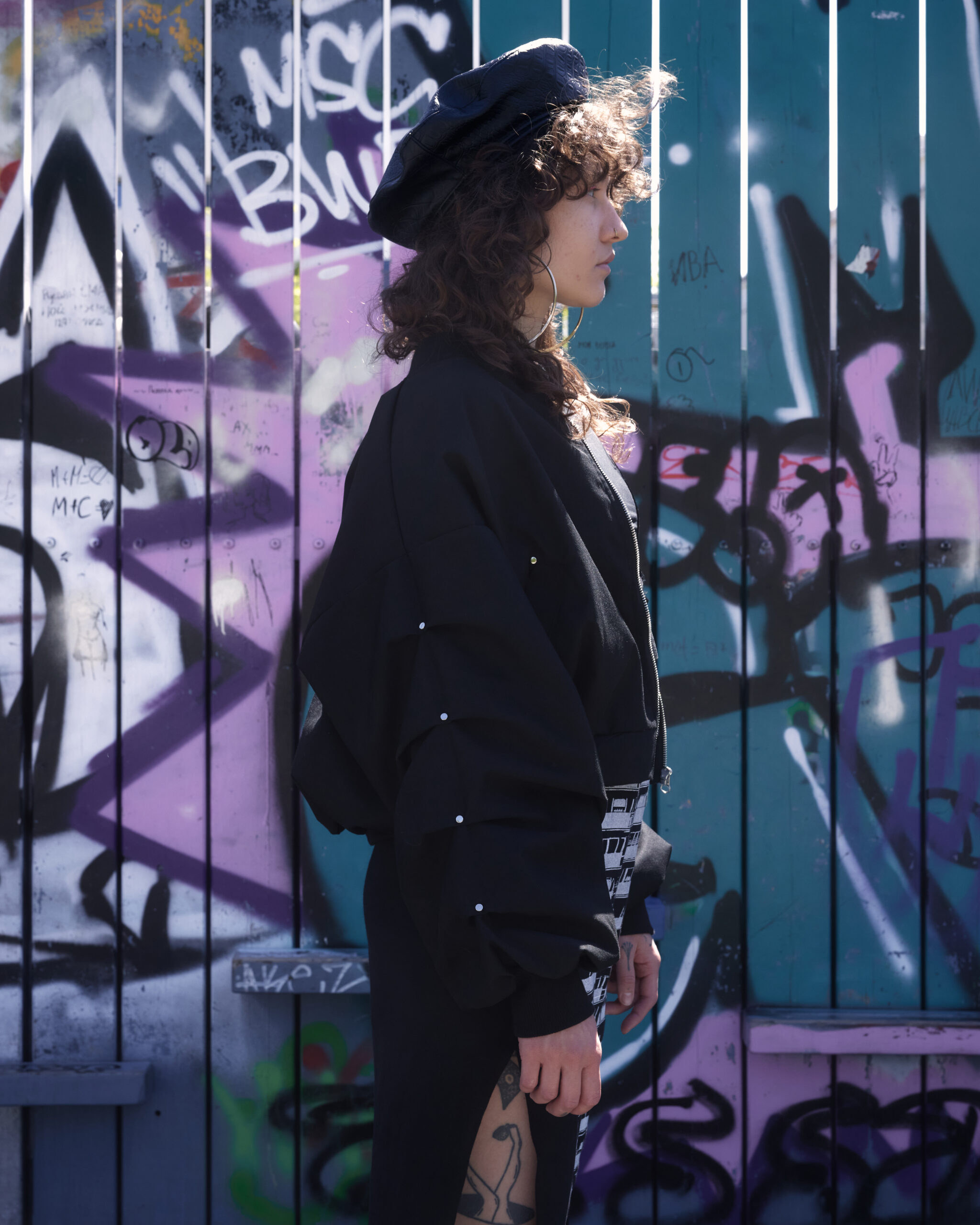 black block bomber jacket - Image 2