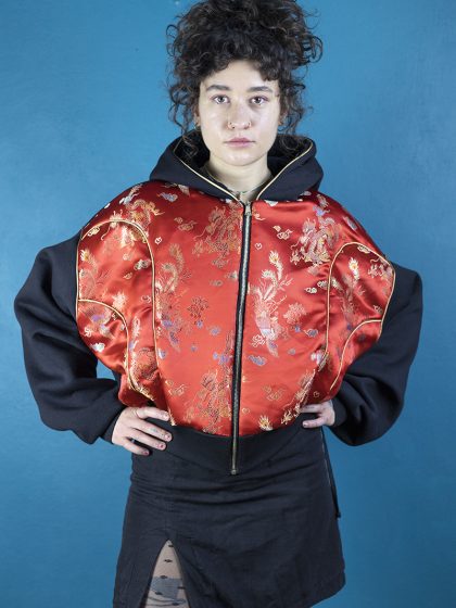 hoodie with shiny highlights #1