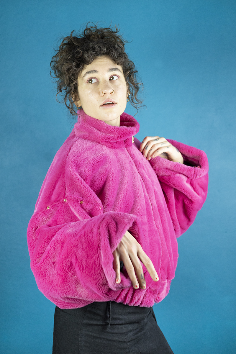 fake fur jacket// 5 colors -